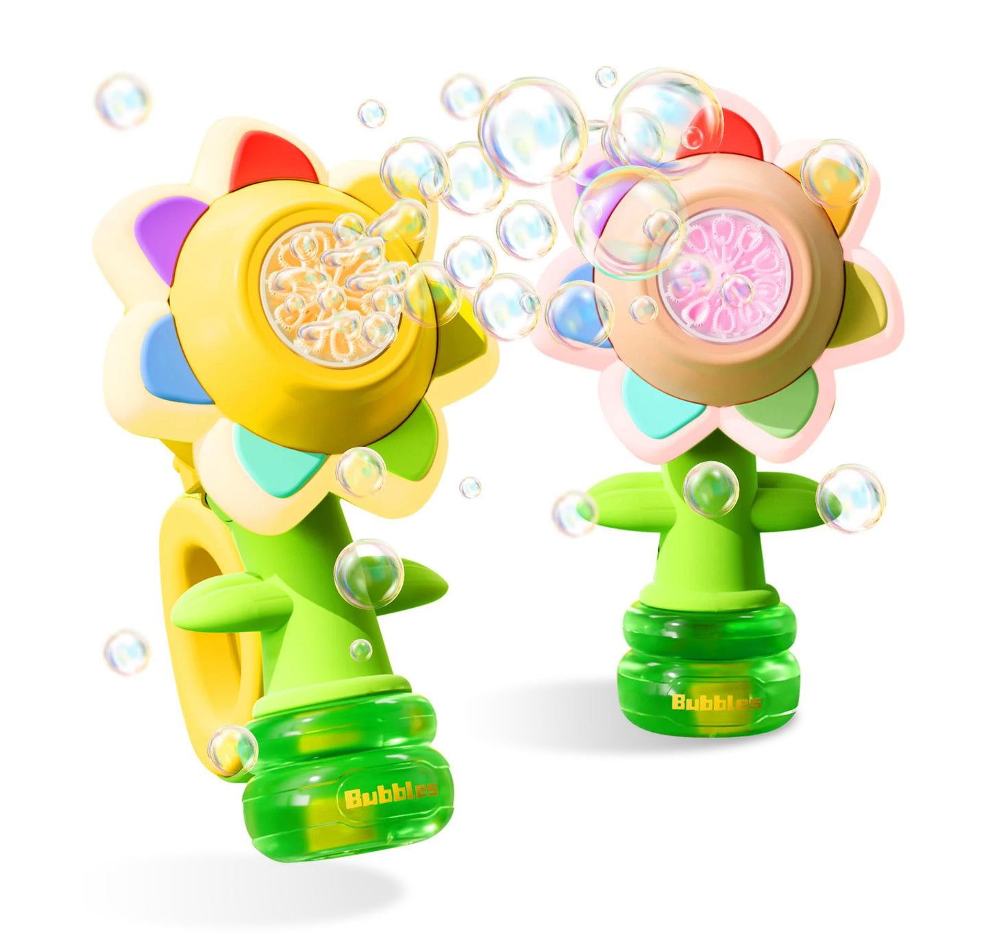 Sunflower Bubble Gun